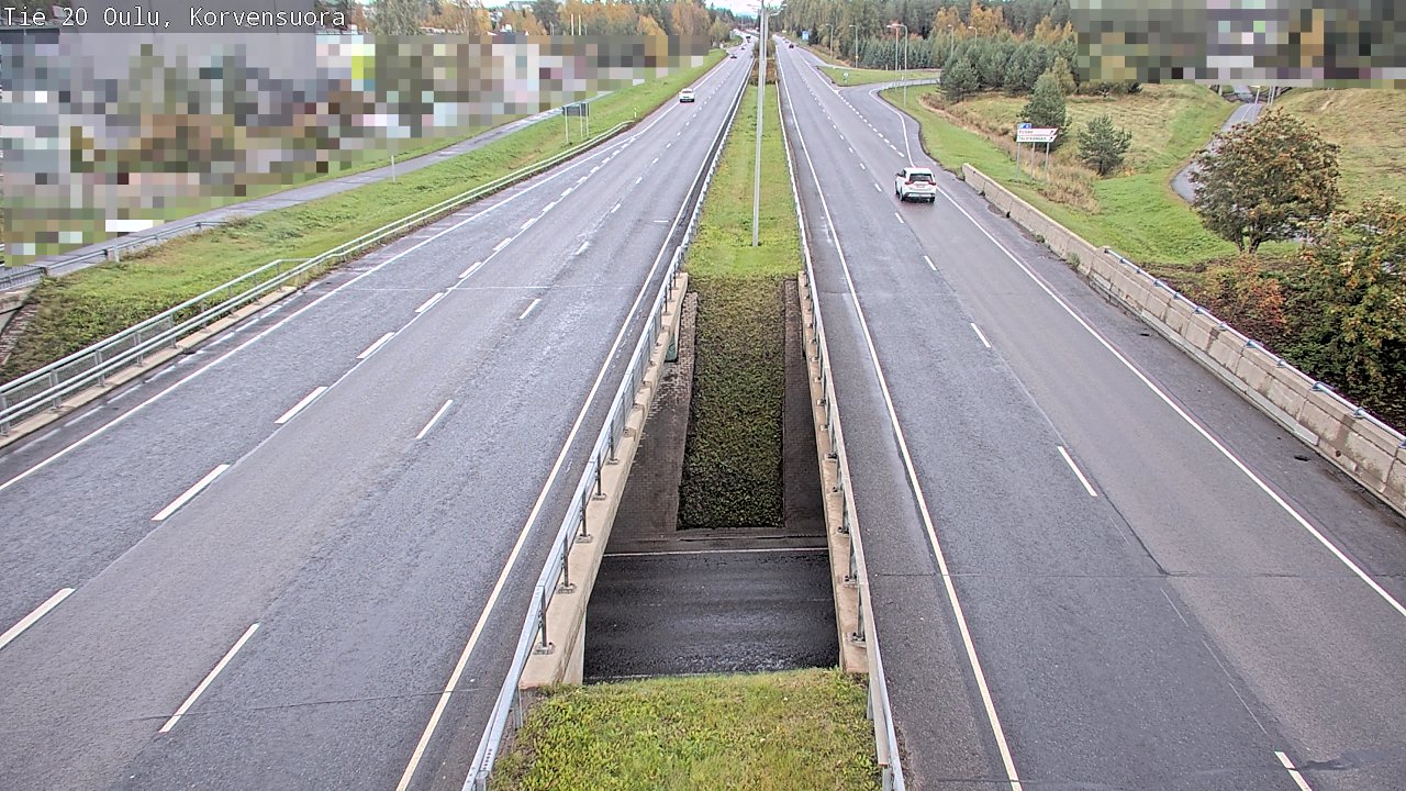 Kelikamerat Kuva Tie 20 Oulu Korvensuora, Oulu, Pohjois-Pohjanmaa