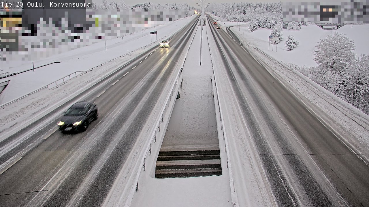 Kelikamerat Kuva Tie 20 Oulu Korvensuora, Oulu, Pohjois-Pohjanmaa