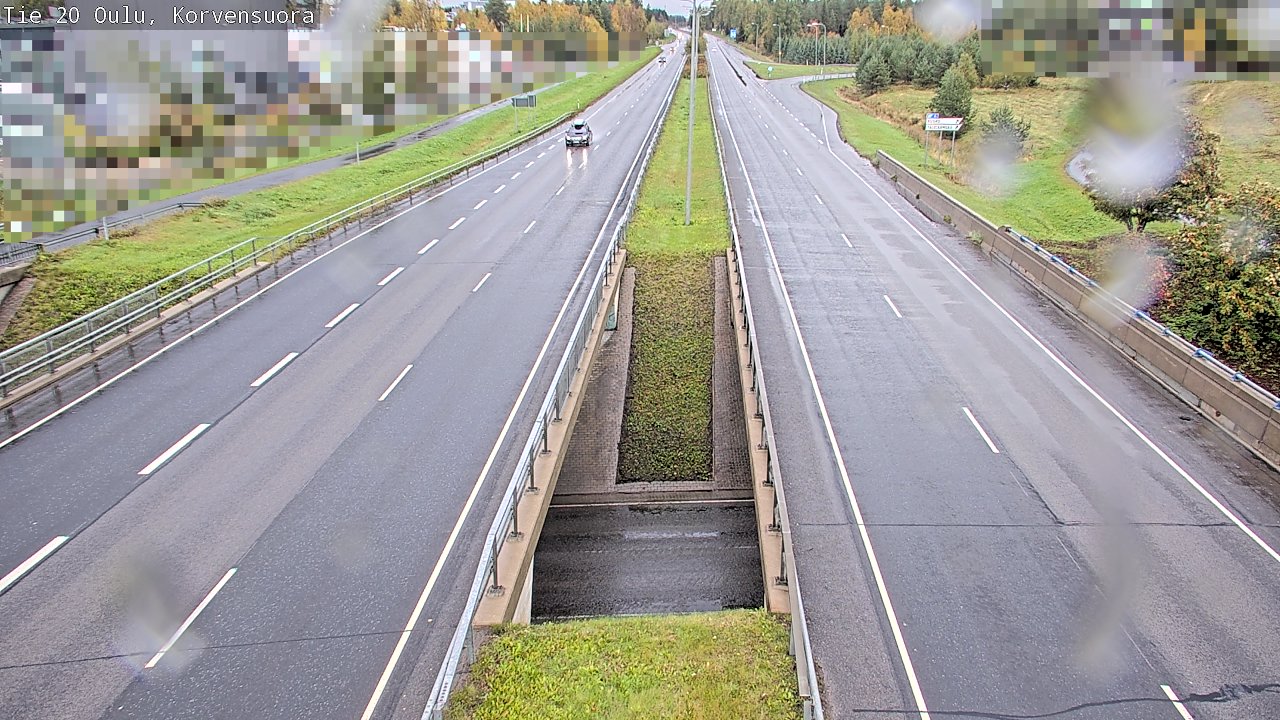 Kelikamerat Kuva Tie 20 Oulu Korvensuora, Oulu, Pohjois-Pohjanmaa