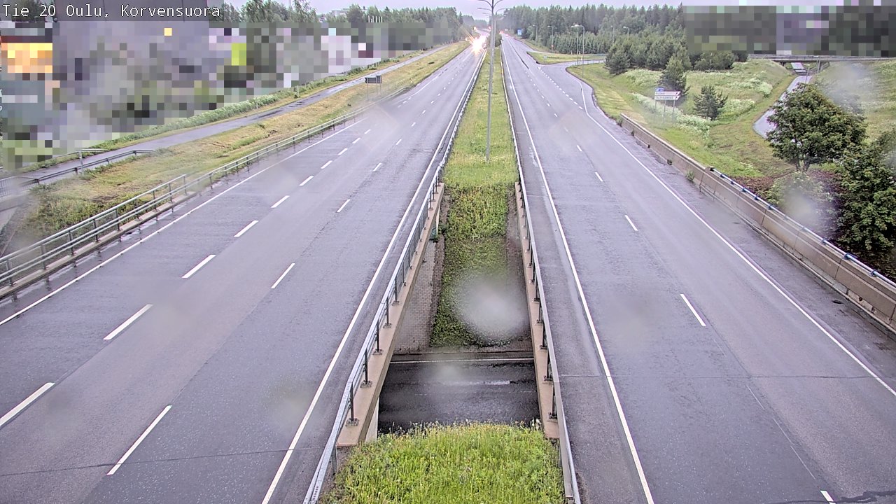 Kelikamerat Kuva Tie 20 Oulu Korvensuora, Oulu, Pohjois-Pohjanmaa