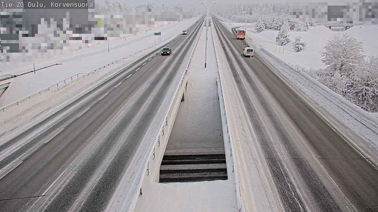 Kelikamerat Kuva Tie 20 Oulu Korvensuora, Oulu, Pohjois-Pohjanmaa