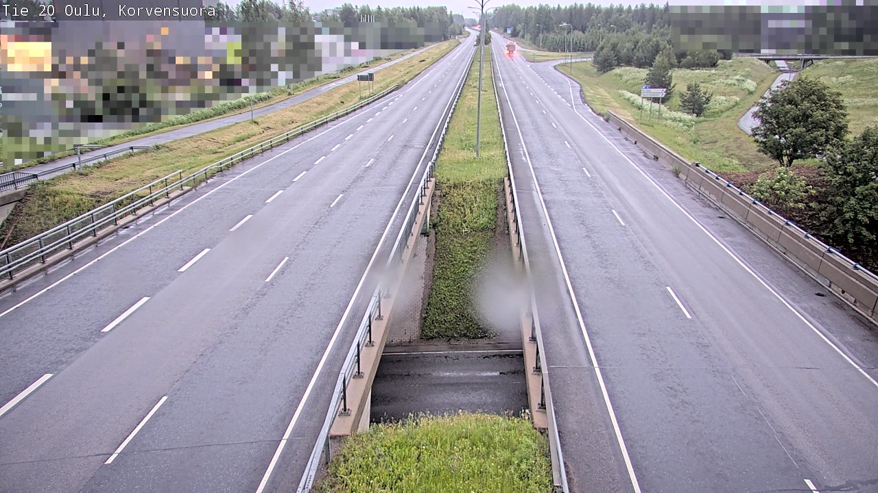 Kelikamerat Kuva Tie 20 Oulu Korvensuora, Oulu, Pohjois-Pohjanmaa