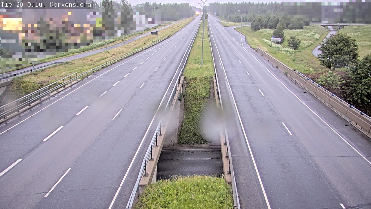 Kelikamerat Kuva Tie 20 Oulu Korvensuora, Oulu, Pohjois-Pohjanmaa