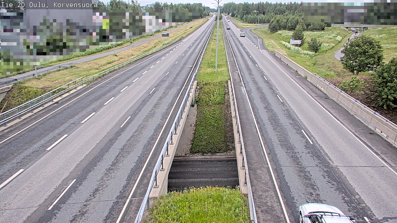 Kelikamerat Kuva Tie 20 Oulu Korvensuora, Oulu, Pohjois-Pohjanmaa