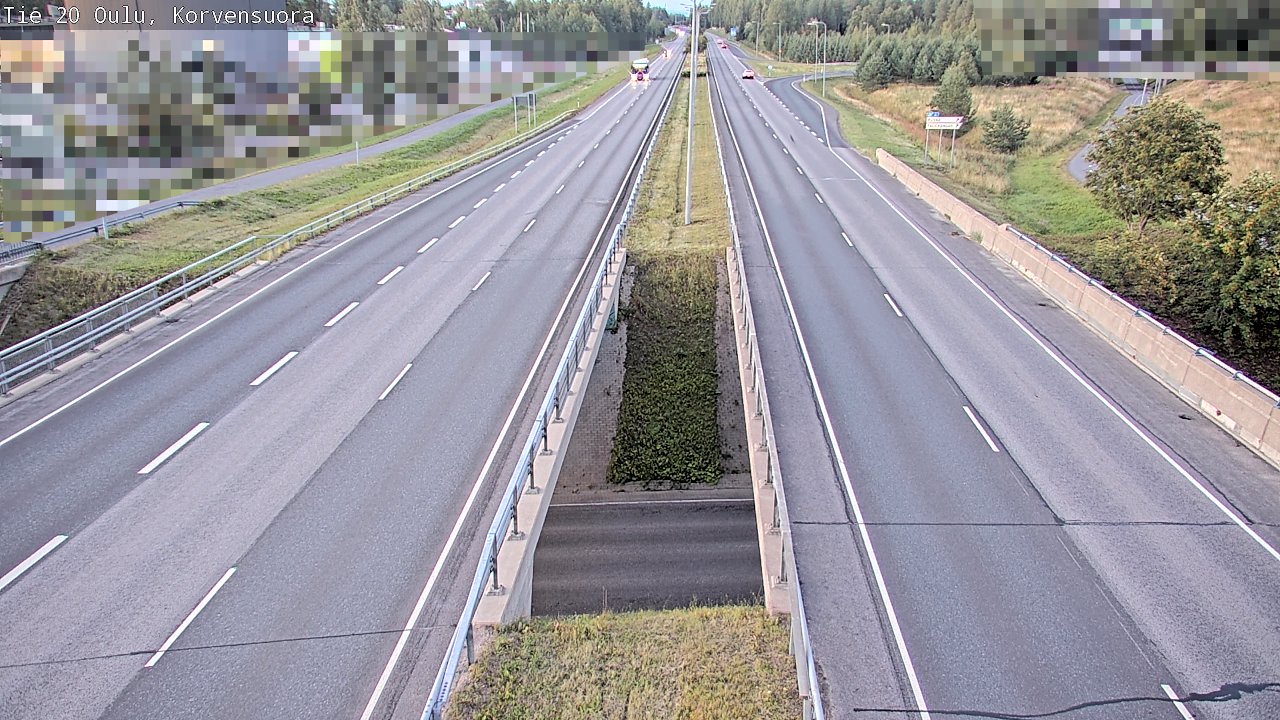 Kelikamerat Kuva Tie 20 Oulu Korvensuora, Oulu, Pohjois-Pohjanmaa