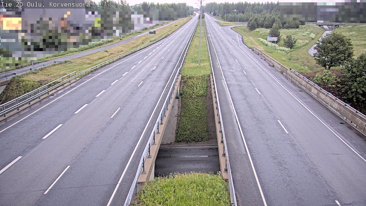 Kelikamerat Kuva Tie 20 Oulu Korvensuora, Oulu, Pohjois-Pohjanmaa