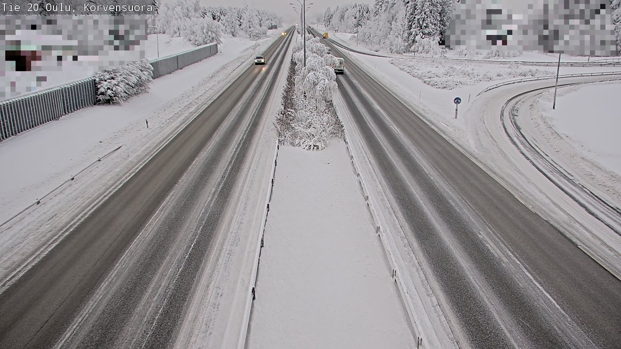 Kelikamerat Kuva Tie 20 Oulu Korvensuora, Oulu, Pohjois-Pohjanmaa
