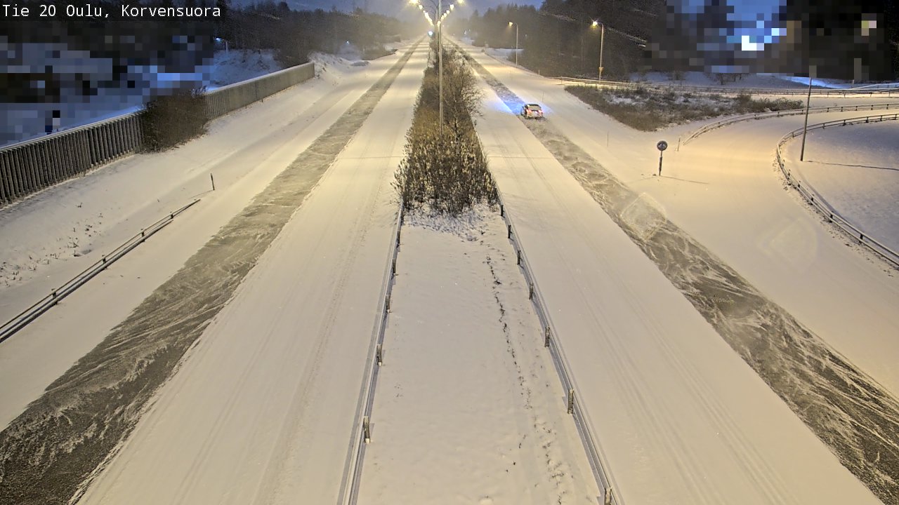Kelikamerat Kuva Tie 20 Oulu Korvensuora, Oulu, Pohjois-Pohjanmaa