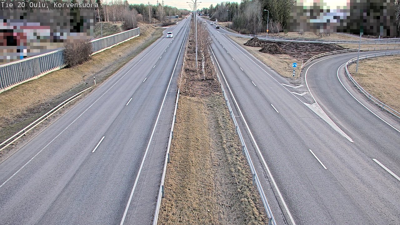 Kelikamerat Kuva Tie 20 Oulu Korvensuora, Oulu, Pohjois-Pohjanmaa