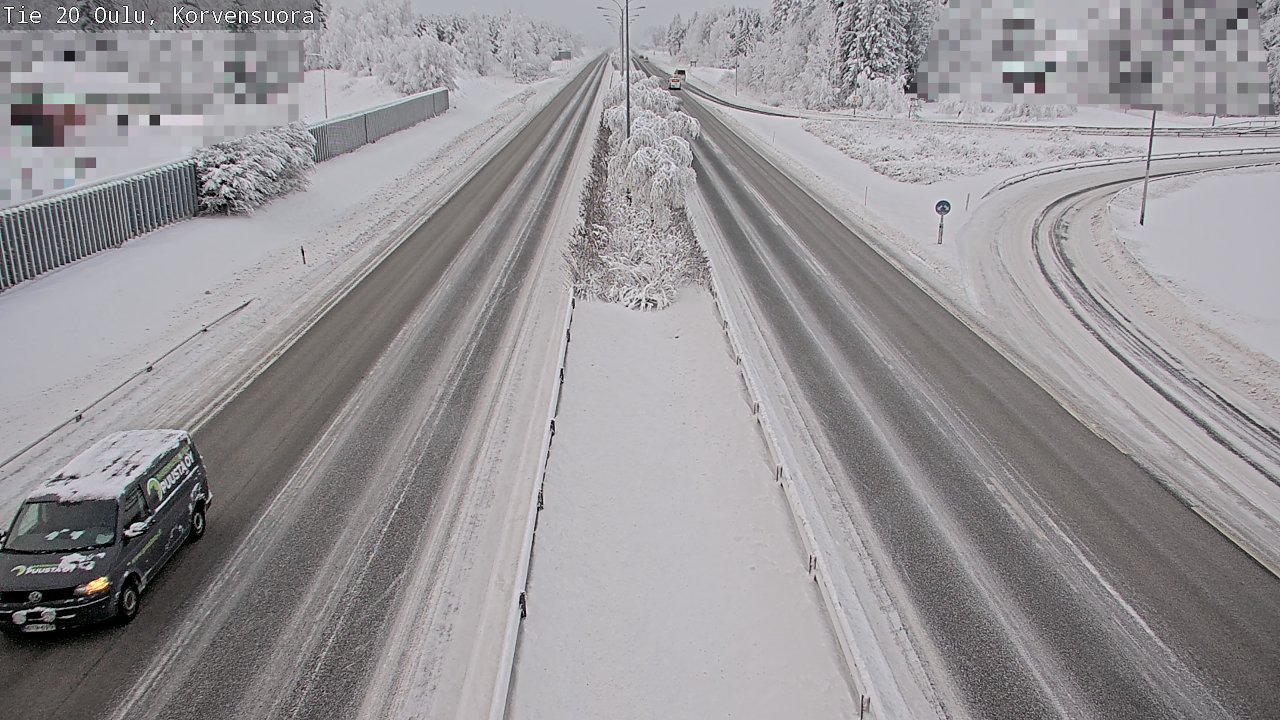 Kelikamerat Kuva Tie 20 Oulu Korvensuora, Oulu, Pohjois-Pohjanmaa