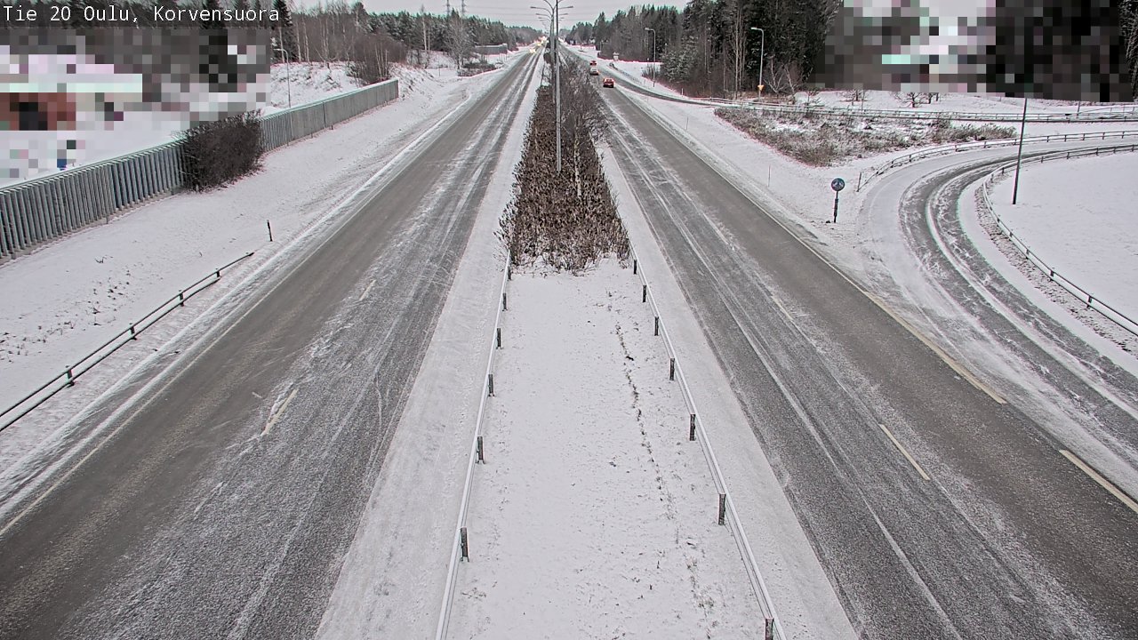 Kelikamerat Kuva Tie 20 Oulu Korvensuora, Oulu, Pohjois-Pohjanmaa