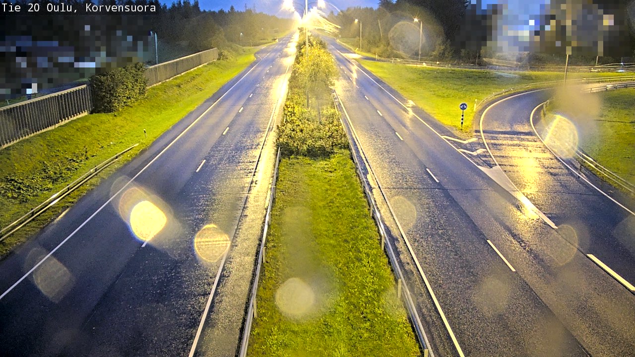 Kelikamerat Kuva Tie 20 Oulu Korvensuora, Oulu, Pohjois-Pohjanmaa