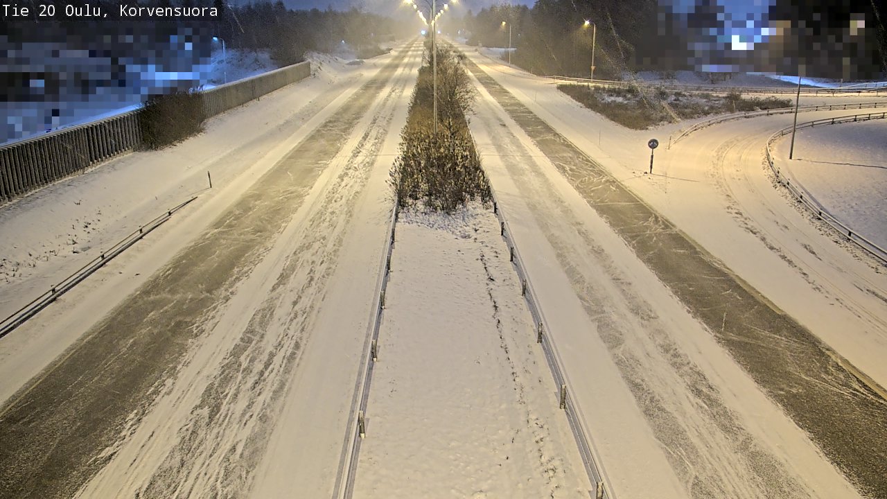 Kelikamerat Kuva Tie 20 Oulu Korvensuora, Oulu, Pohjois-Pohjanmaa