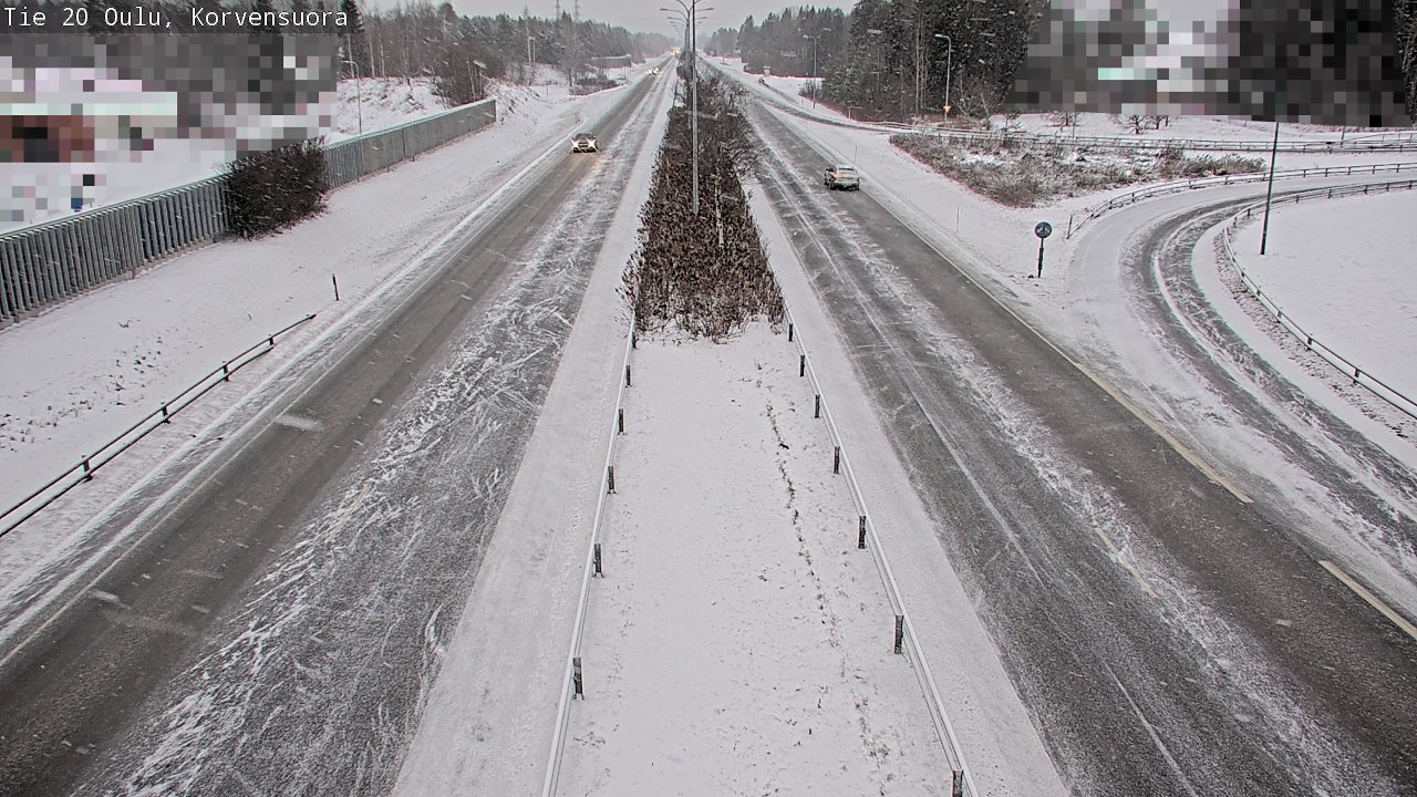 Kelikamerat Kuva Tie 20 Oulu Korvensuora, Oulu, Pohjois-Pohjanmaa