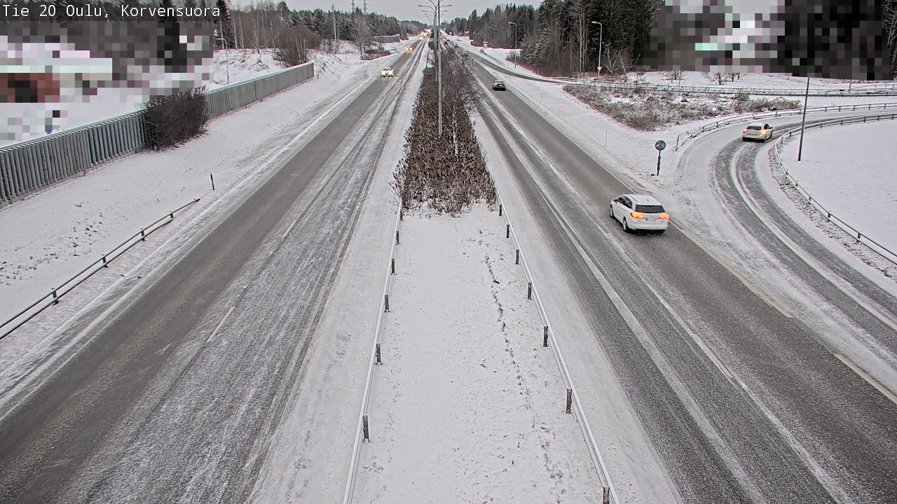 Kelikamerat Kuva Tie 20 Oulu Korvensuora, Oulu, Pohjois-Pohjanmaa