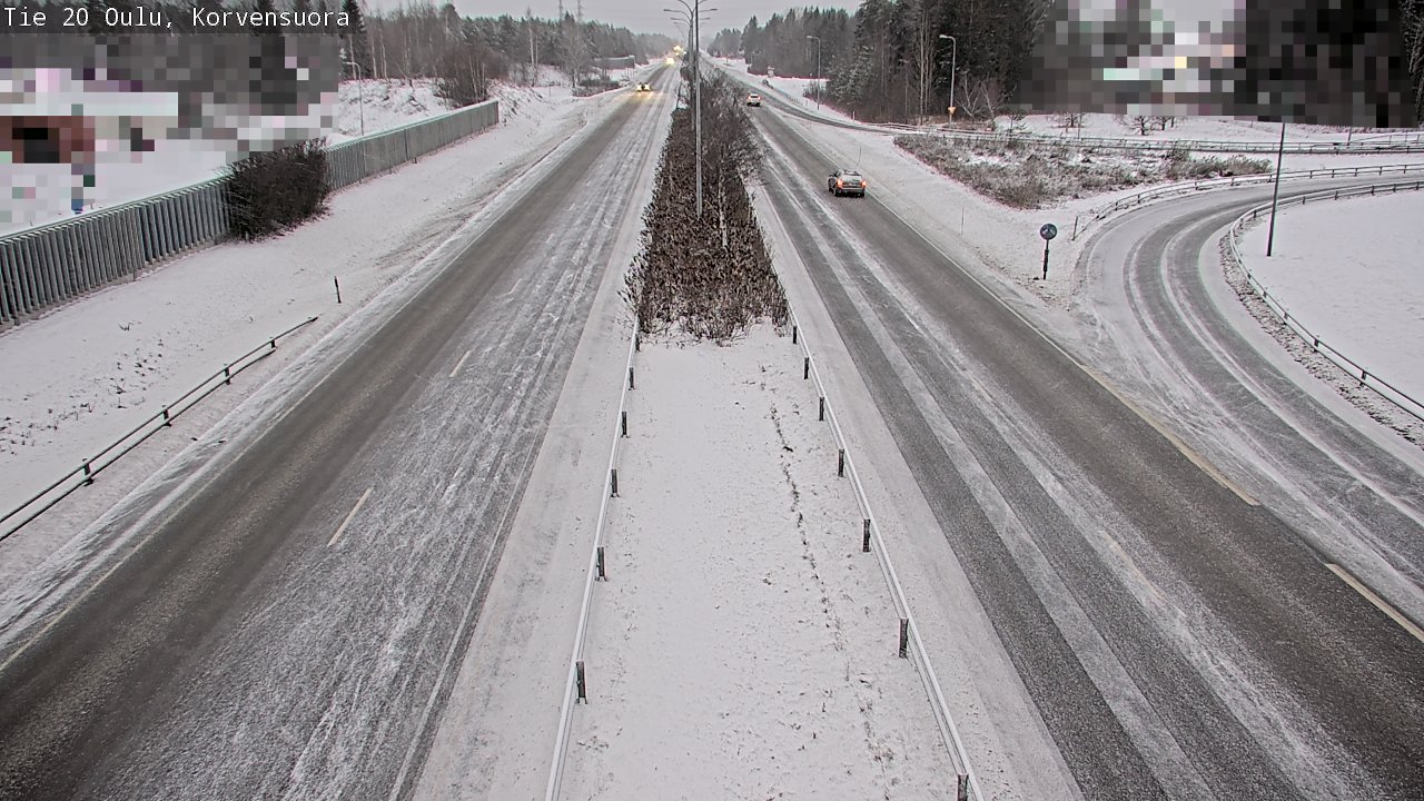 Kelikamerat Kuva Tie 20 Oulu Korvensuora, Oulu, Pohjois-Pohjanmaa