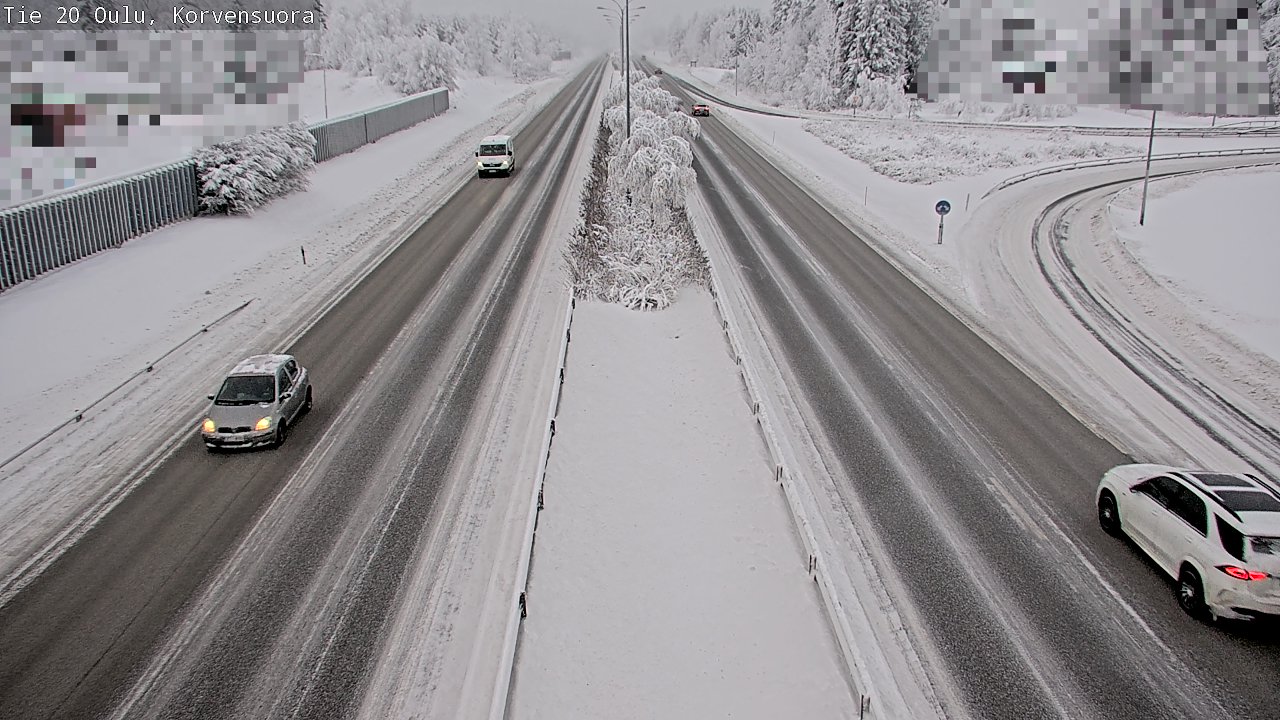 Kelikamerat Kuva Tie 20 Oulu Korvensuora, Oulu, Pohjois-Pohjanmaa