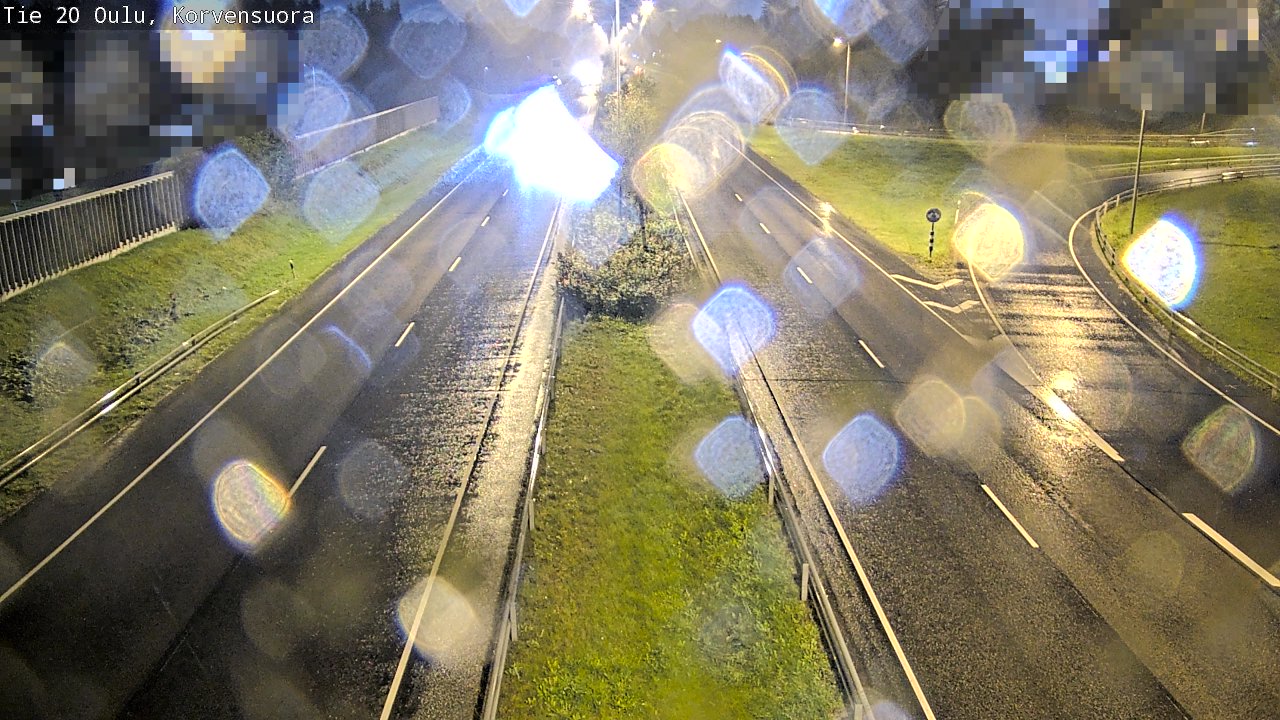 Kelikamerat Kuva Tie 20 Oulu Korvensuora, Oulu, Pohjois-Pohjanmaa