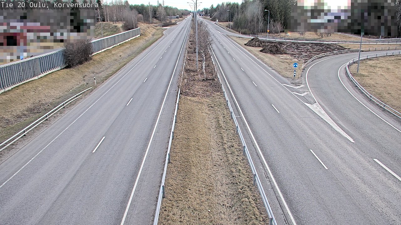 Kelikamerat Kuva Tie 20 Oulu Korvensuora, Oulu, Pohjois-Pohjanmaa