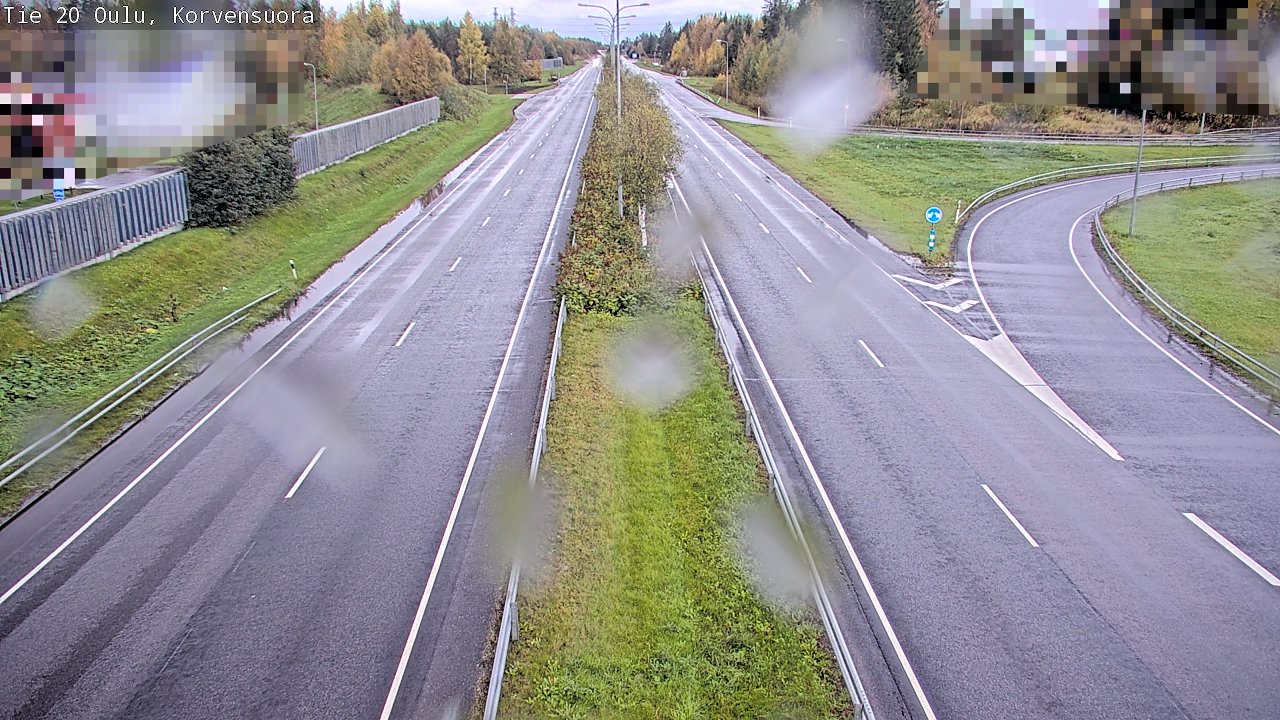 Kelikamerat Kuva Tie 20 Oulu Korvensuora, Oulu, Pohjois-Pohjanmaa