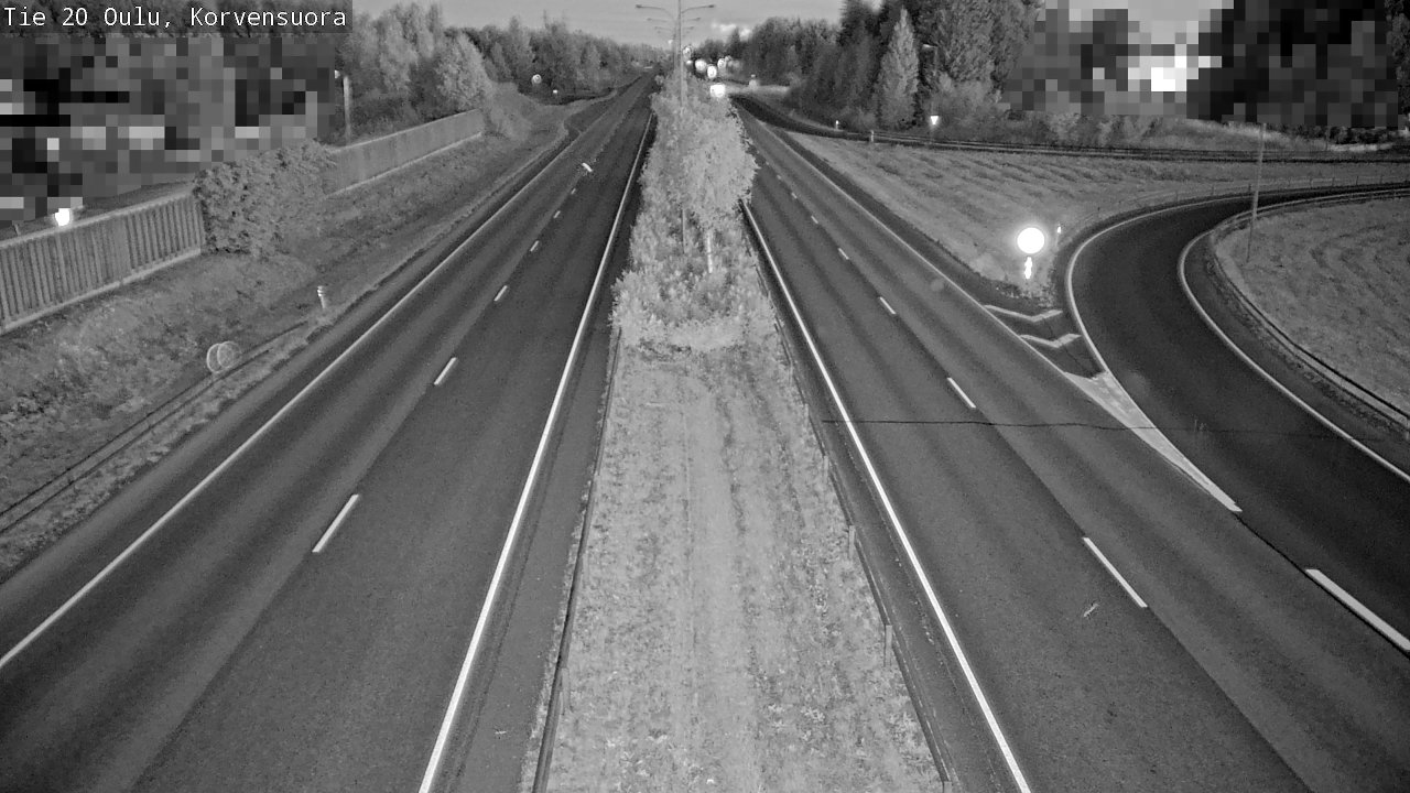 Kelikamerat Kuva Tie 20 Oulu Korvensuora, Oulu, Pohjois-Pohjanmaa