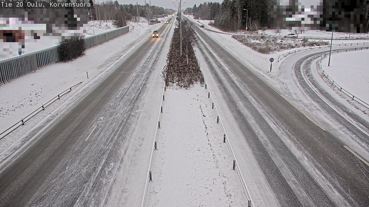 Kelikamerat Kuva Tie 20 Oulu Korvensuora, Oulu, Pohjois-Pohjanmaa