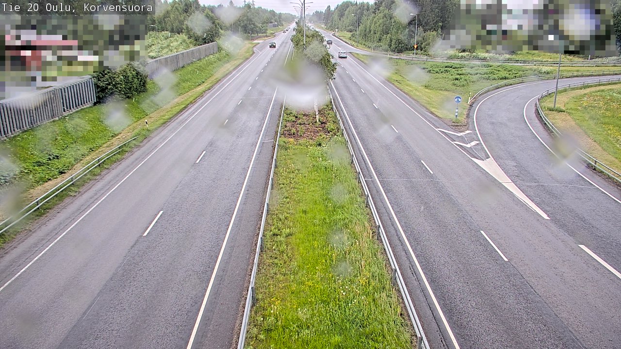 Kelikamerat Kuva Tie 20 Oulu Korvensuora, Oulu, Pohjois-Pohjanmaa