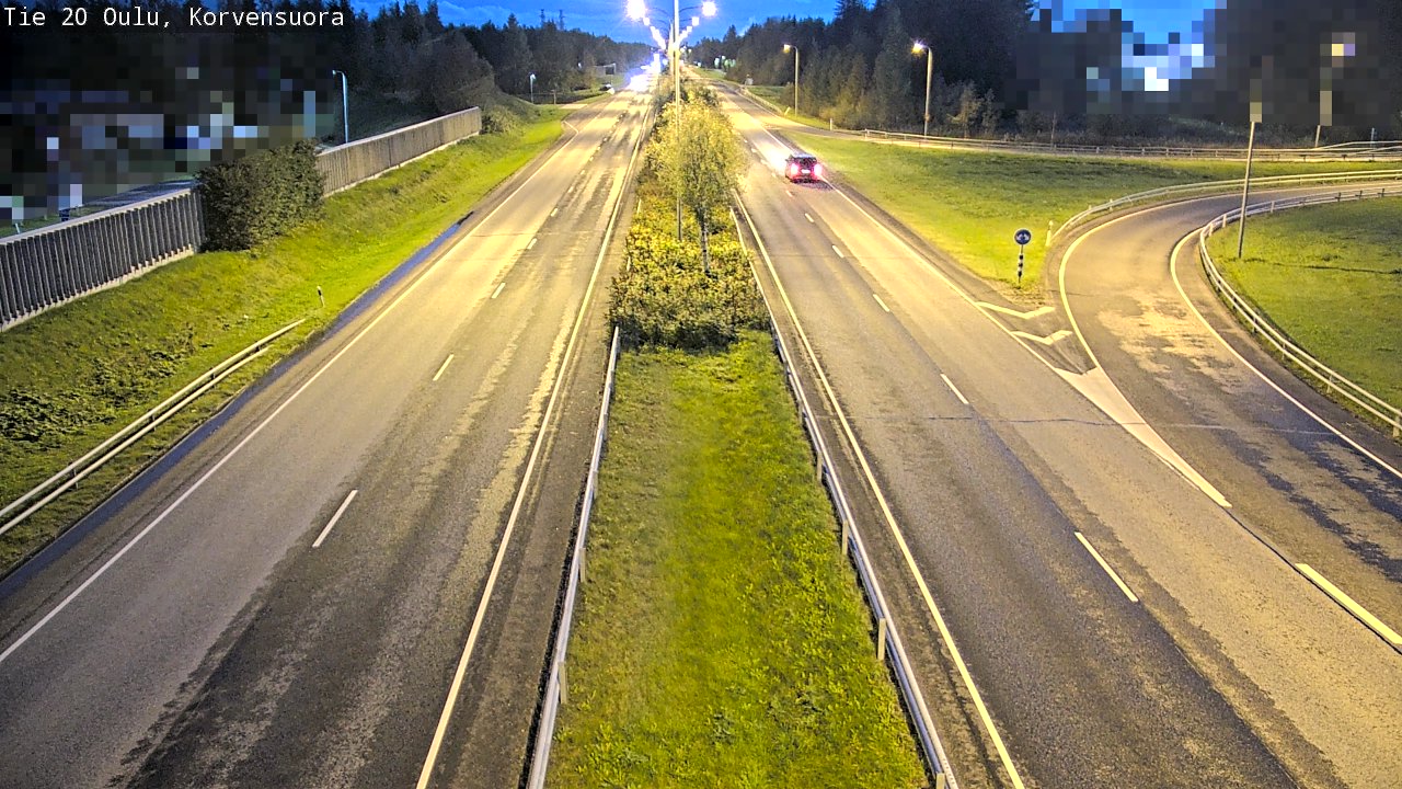 Kelikamerat Kuva Tie 20 Oulu Korvensuora, Oulu, Pohjois-Pohjanmaa