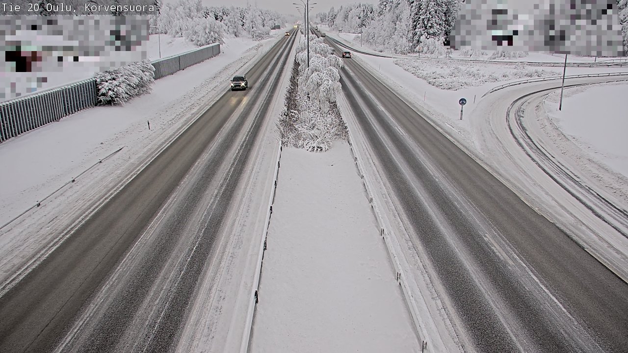 Kelikamerat Kuva Tie 20 Oulu Korvensuora, Oulu, Pohjois-Pohjanmaa