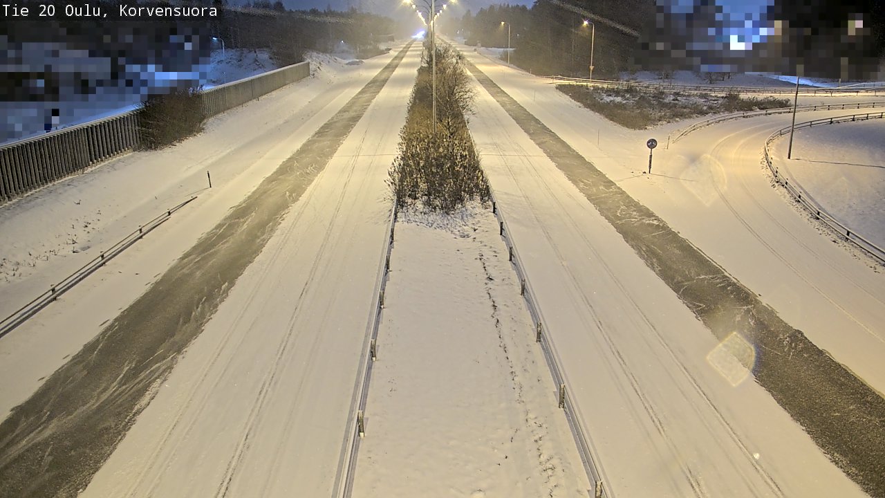 Kelikamerat Kuva Tie 20 Oulu Korvensuora, Oulu, Pohjois-Pohjanmaa