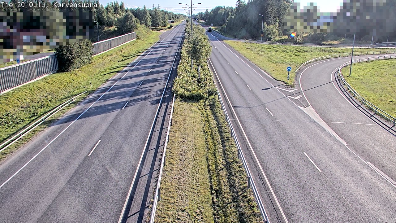 Kelikamerat Kuva Tie 20 Oulu Korvensuora, Oulu, Pohjois-Pohjanmaa