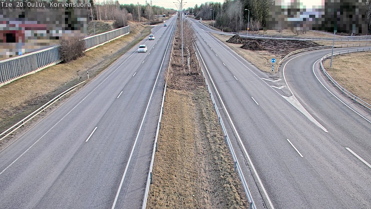 Kelikamerat Kuva Tie 20 Oulu Korvensuora, Oulu, Pohjois-Pohjanmaa