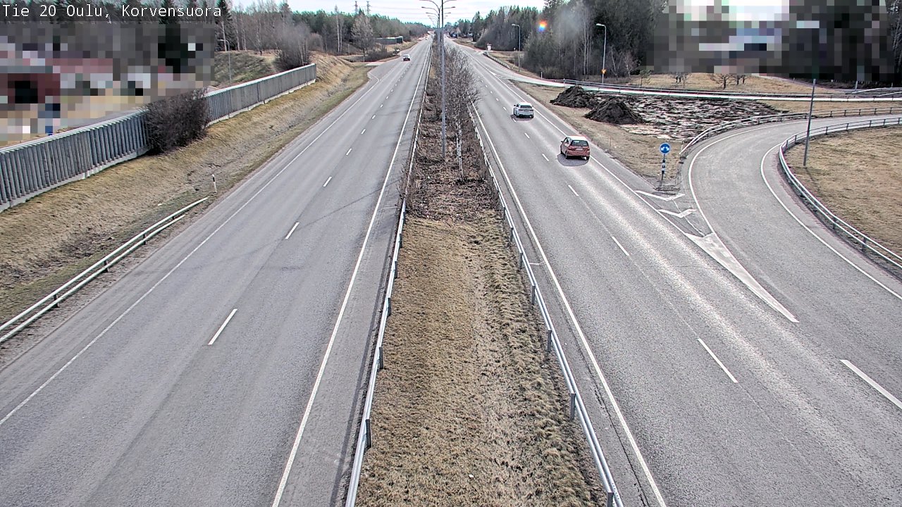 Kelikamerat Kuva Tie 20 Oulu Korvensuora, Oulu, Pohjois-Pohjanmaa