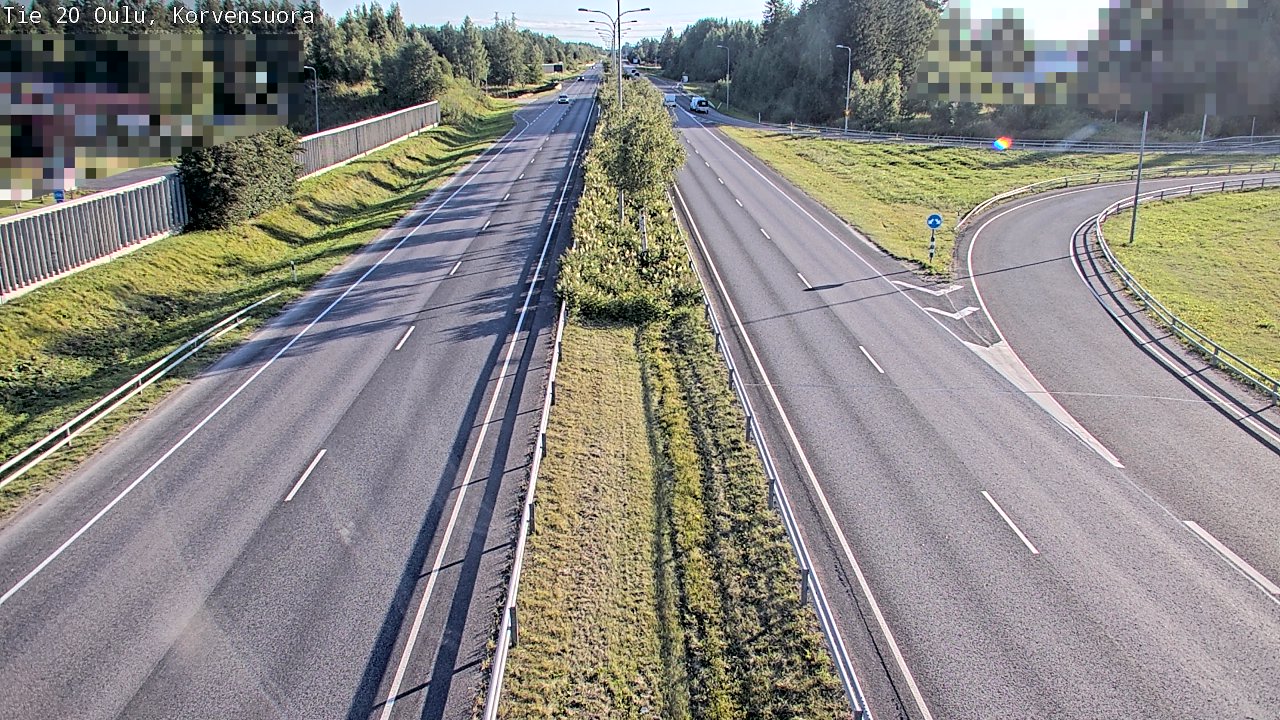 Kelikamerat Kuva Tie 20 Oulu Korvensuora, Oulu, Pohjois-Pohjanmaa