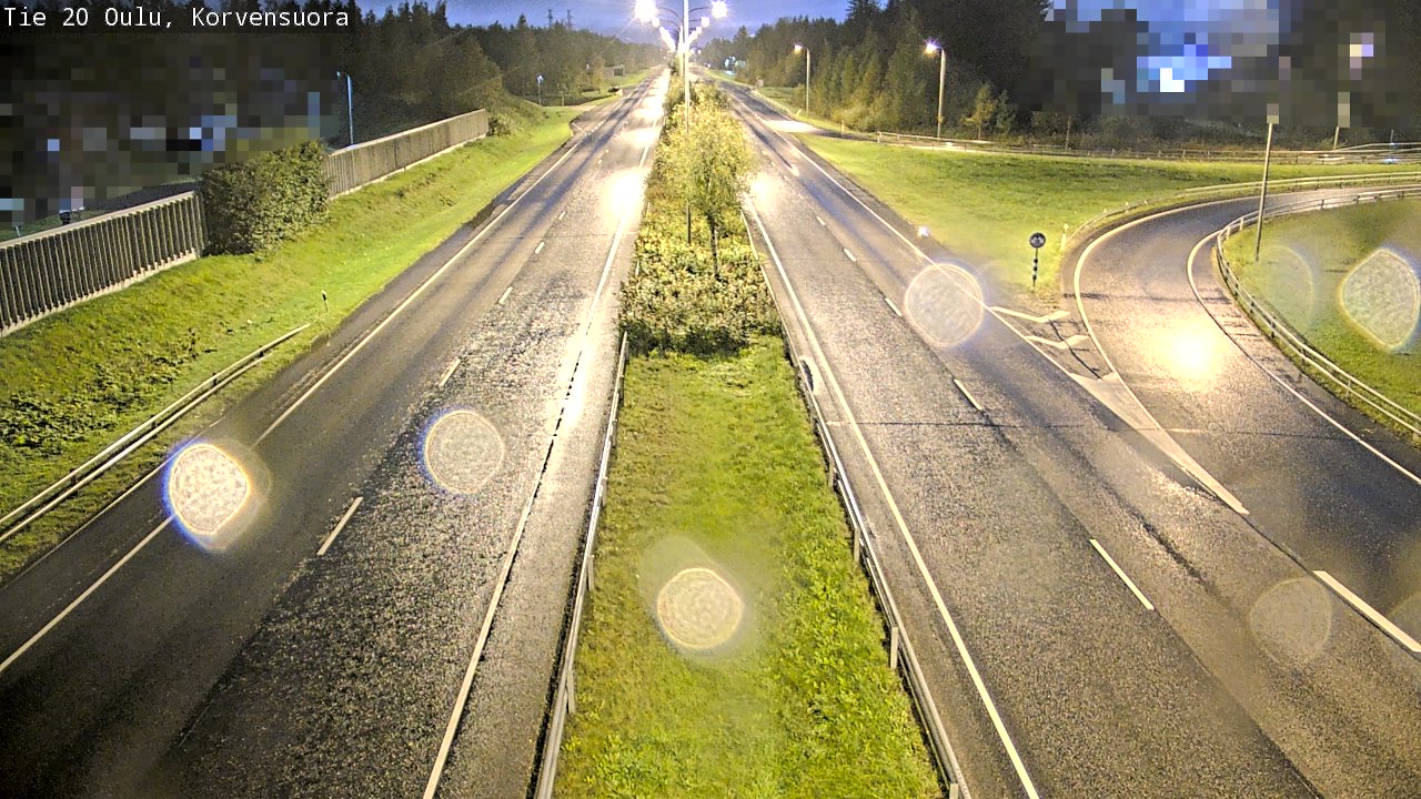 Kelikamerat Kuva Tie 20 Oulu Korvensuora, Oulu, Pohjois-Pohjanmaa