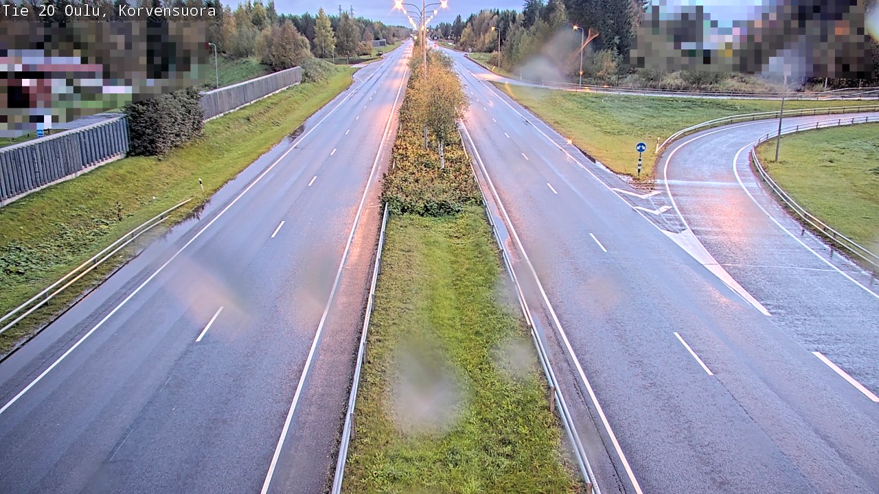 Kelikamerat Kuva Tie 20 Oulu Korvensuora, Oulu, Pohjois-Pohjanmaa