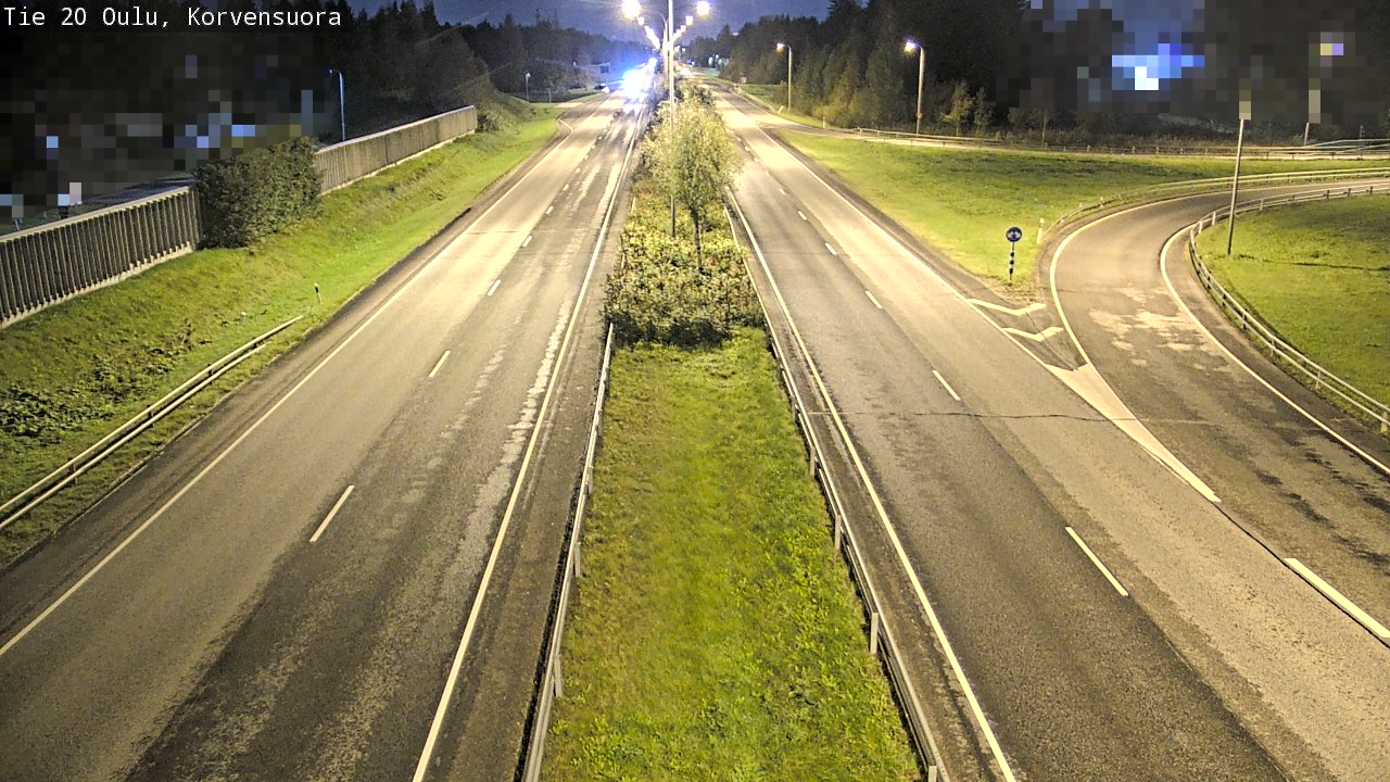 Kelikamerat Kuva Tie 20 Oulu Korvensuora, Oulu, Pohjois-Pohjanmaa