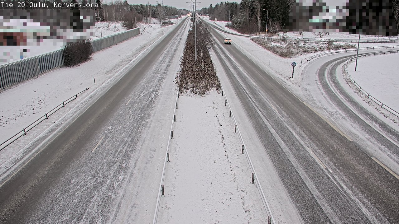 Kelikamerat Kuva Tie 20 Oulu Korvensuora, Oulu, Pohjois-Pohjanmaa
