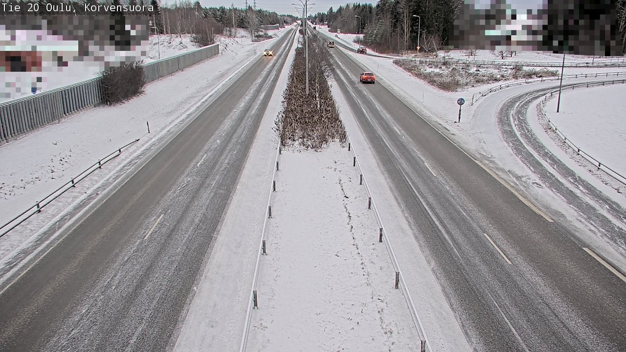 Kelikamerat Kuva Tie 20 Oulu Korvensuora, Oulu, Pohjois-Pohjanmaa