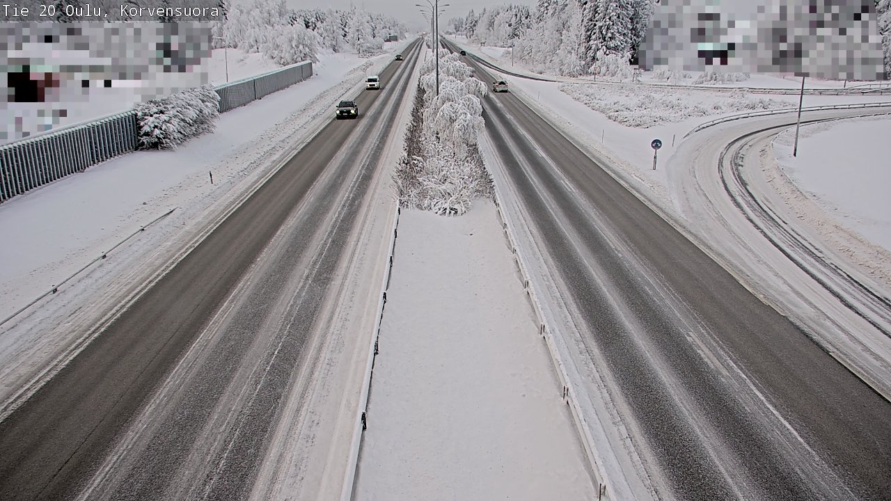 Kelikamerat Kuva Tie 20 Oulu Korvensuora, Oulu, Pohjois-Pohjanmaa