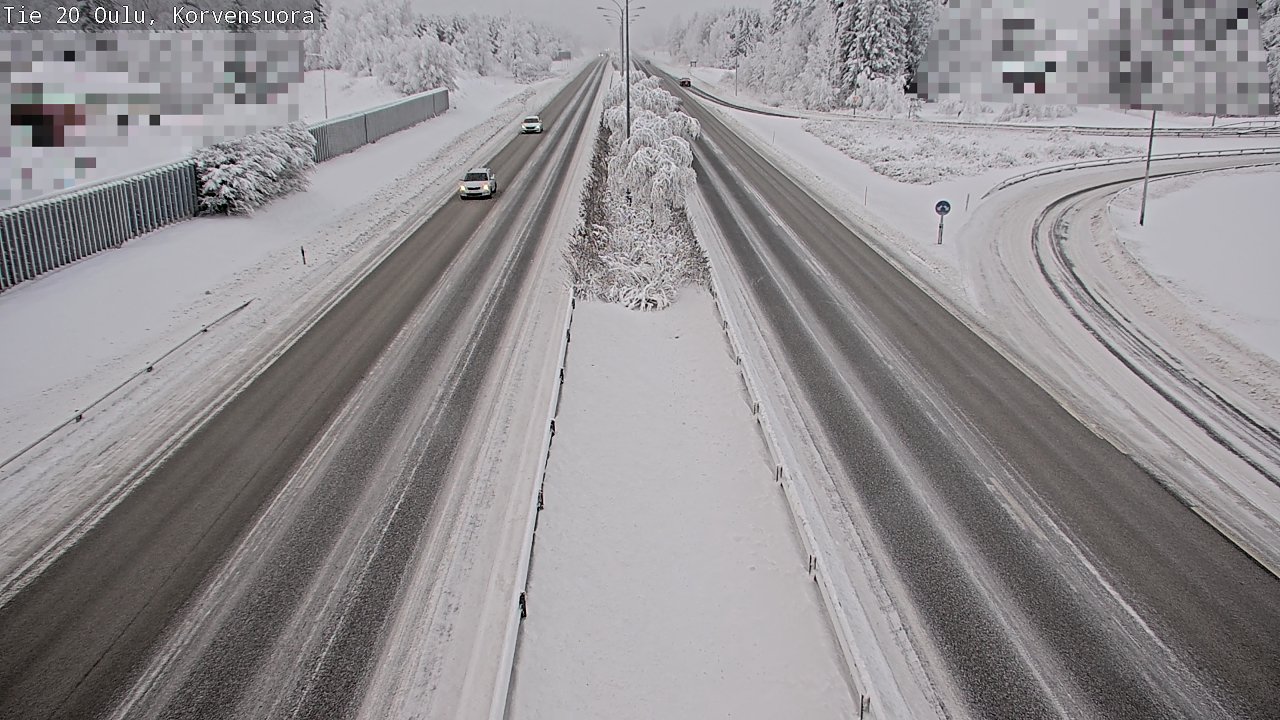 Kelikamerat Kuva Tie 20 Oulu Korvensuora, Oulu, Pohjois-Pohjanmaa