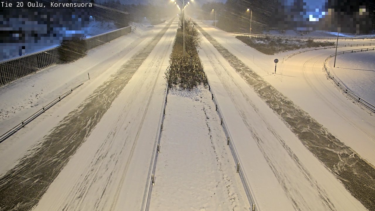 Kelikamerat Kuva Tie 20 Oulu Korvensuora, Oulu, Pohjois-Pohjanmaa