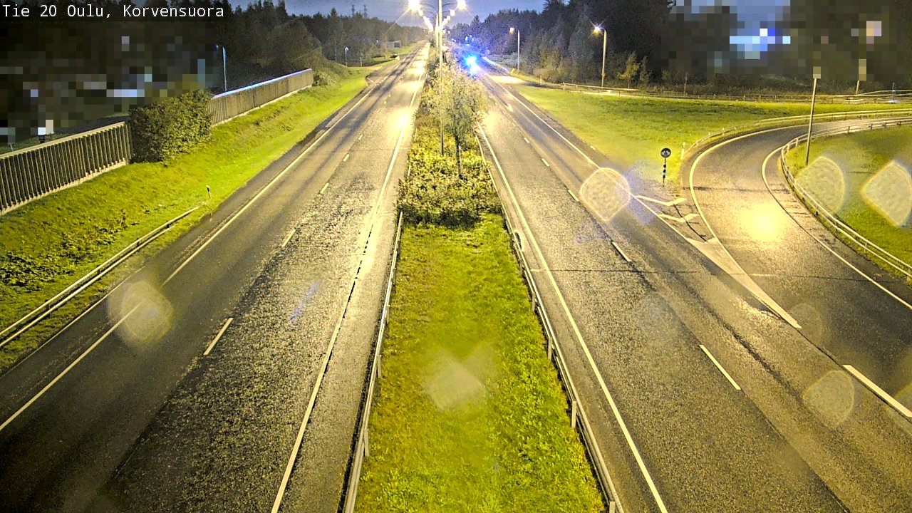 Kelikamerat Kuva Tie 20 Oulu Korvensuora, Oulu, Pohjois-Pohjanmaa