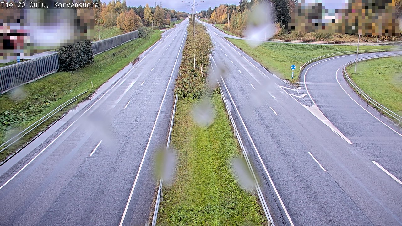 Kelikamerat Kuva Tie 20 Oulu Korvensuora, Oulu, Pohjois-Pohjanmaa