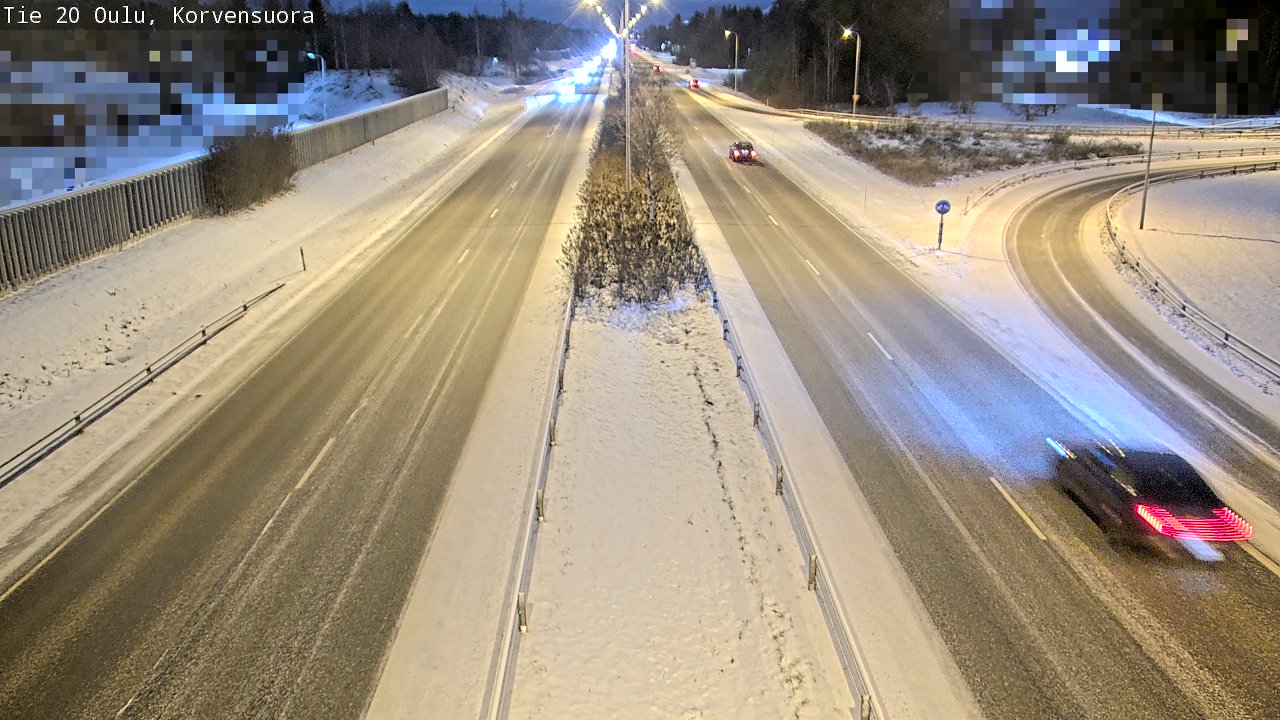 Kelikamerat Kuva Tie 20 Oulu Korvensuora, Oulu, Pohjois-Pohjanmaa