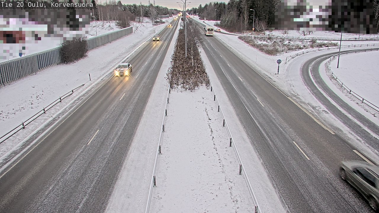 Kelikamerat Kuva Tie 20 Oulu Korvensuora, Oulu, Pohjois-Pohjanmaa