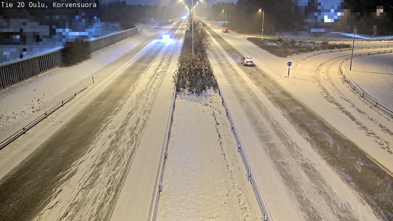 Kelikamerat Kuva Tie 20 Oulu Korvensuora, Oulu, Pohjois-Pohjanmaa