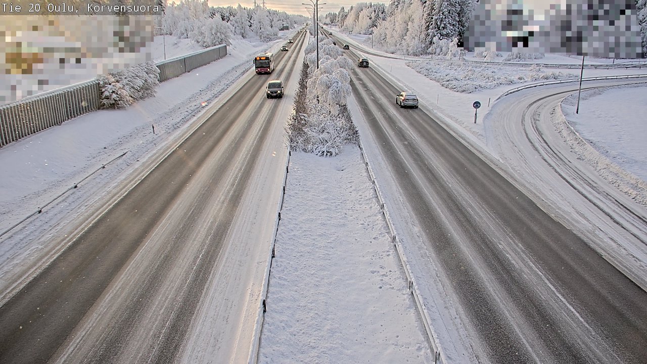 Kelikamerat Kuva Tie 20 Oulu Korvensuora, Oulu, Pohjois-Pohjanmaa
