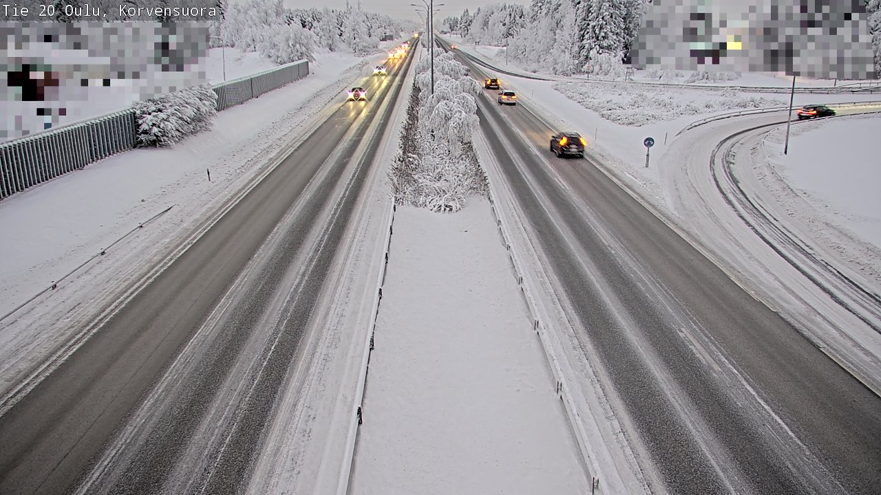 Kelikamerat Kuva Tie 20 Oulu Korvensuora, Oulu, Pohjois-Pohjanmaa