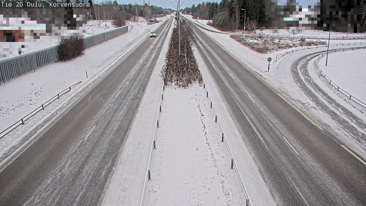 Kelikamerat Kuva Tie 20 Oulu Korvensuora, Oulu, Pohjois-Pohjanmaa